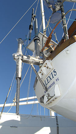 sailboat self steering wind vane for sale