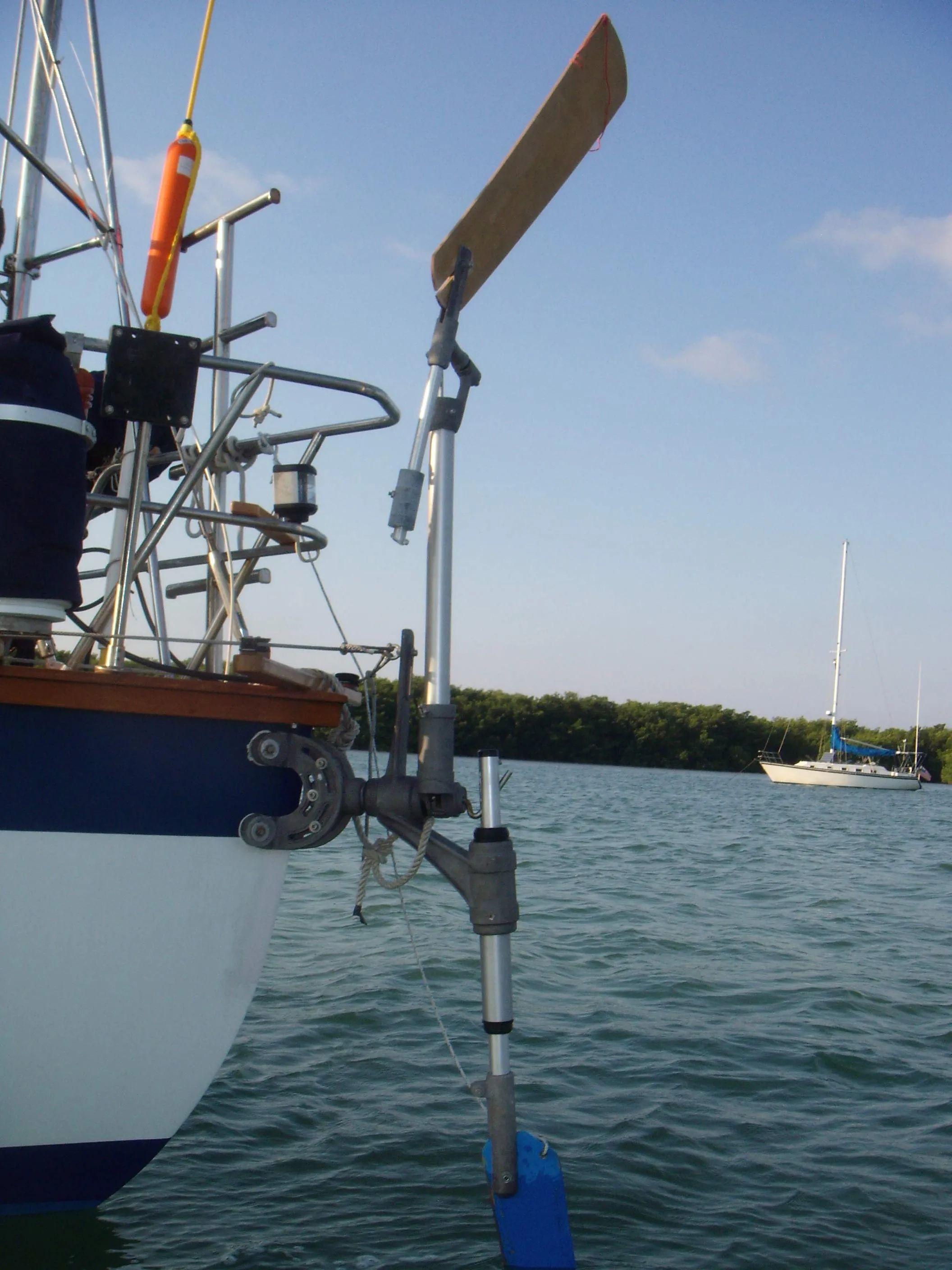 sailboat wind vane self steering
