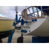 South Atlantic Self Steering Windvane  S 500 - Integrated Emergency Rudder